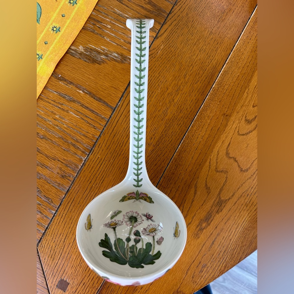 Portmeirion Botanic Garden Design Tureen Ladle Spoon Rest EUC